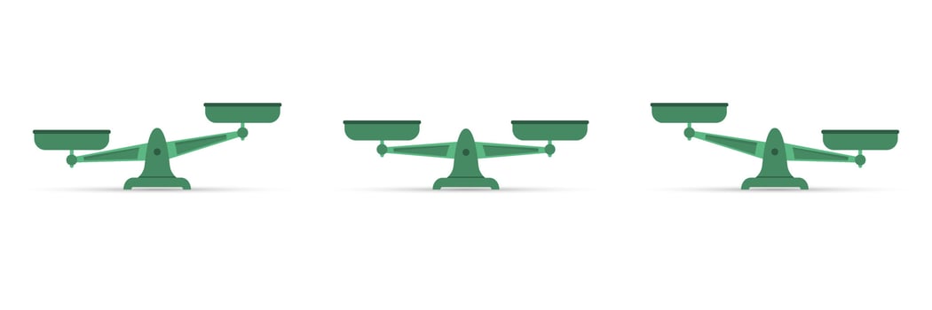 Libra icon set. Scale icons. Justice concept. Isolated vector illustration.