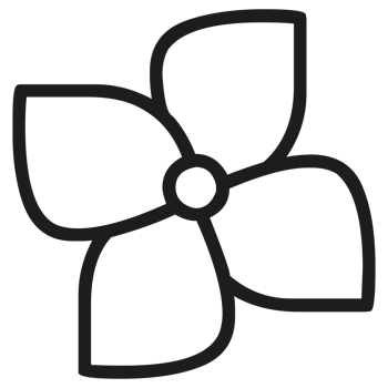 Beautiful flower petals for colouring on Transparent Background png