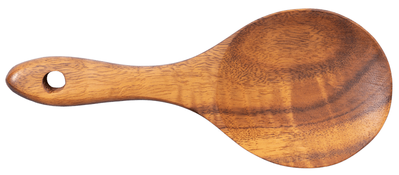 Wooden spoon isolated Tropical wood png