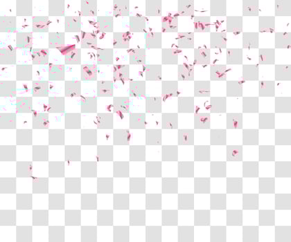 many falling tiny confetty vector