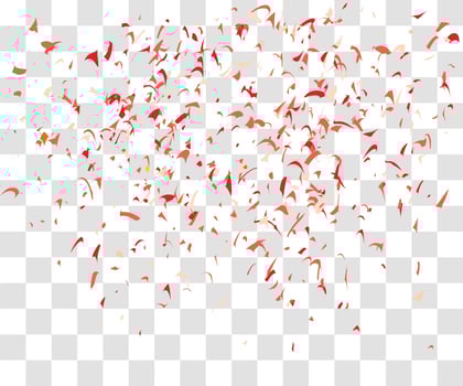 many falling tiny confetty vector
