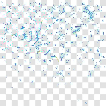 many falling tiny confetty vector