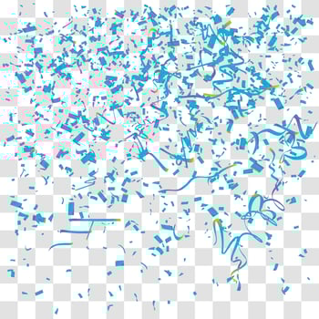 many falling tiny confetty vector