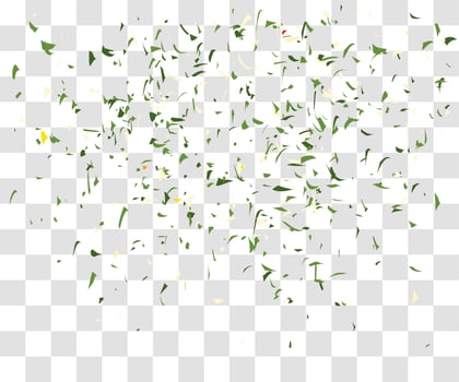 many falling tiny confetti vector