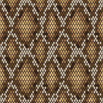 Snake Skin Reptile Seamless Pattern vector