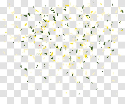 many falling tiny confetti vector