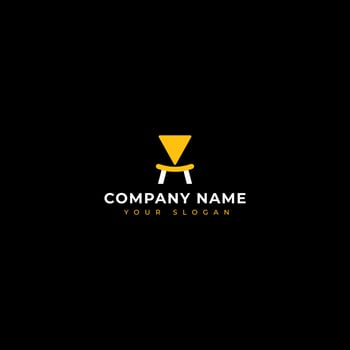 House interior logo vector design template