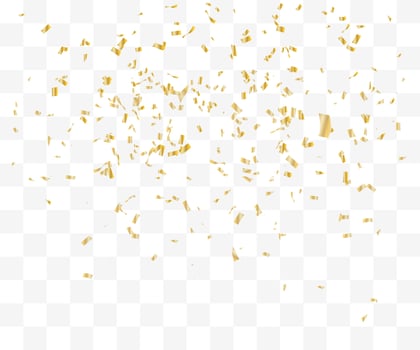 many falling tiny confetti vector
