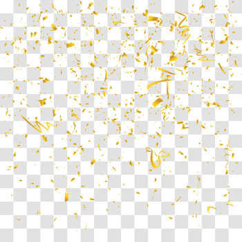 many falling tiny confetti vector