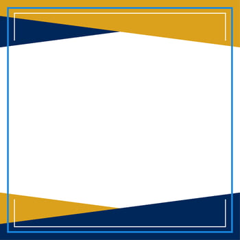 Blue, orange and white background color with stripe line shape. Suitable for social media post and web internet ads. Template layout. Frame, boarder for text, picture, advertisement. Empty space. vector