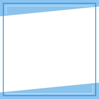 Blue and white background color with stripe line shape. Suitable for social media post and web internet ads. Template layout. Frame, boarder for text, picture, advertisement. Empty space. vector