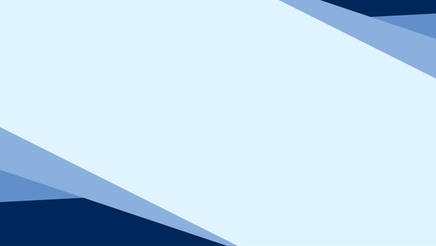 Modern blue horizontal banner design template. Business background with space for the text or picture. vector