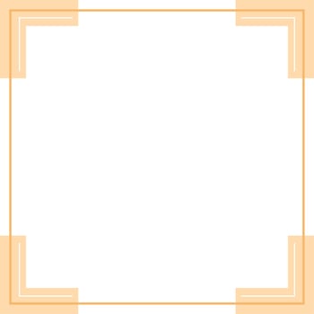 Light orange and white background color with stripe line shape. Suitable for social media post and web internet ads. Template layout. Frame, boarder for text, picture, advertisement. Empty space. vector