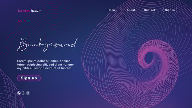 Background abstract pink purple line curve color 03 vector