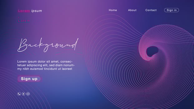 Background abstract pink purple line curve color 02 vector