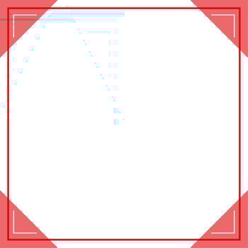 Red and white background color with lines and triangles shapes. Suitable for social media post and web internet ads. Template layout. Frame, boarder for text, picture, advertisement. Empty space. vector