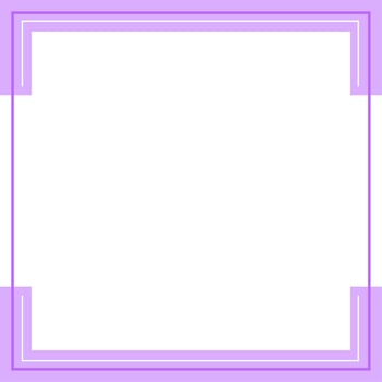 Violet and white background color with stripe line shape. Suitable for social media post and web internet ads. Template layout. Frame, boarder for text, picture, advertisement. Empty space. vector