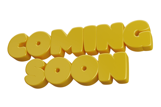 coming soon 3d word text png