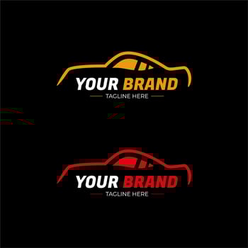 Car Logo Automotive. Car Vector Logo Simple Template