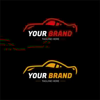 Car Logo Automotive. Car Vector Logo Simple Template