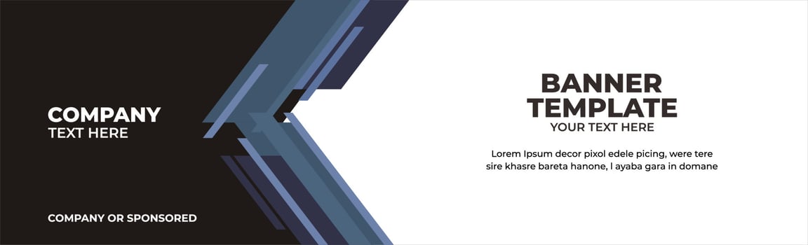 Abstract banner landscape design template. banner template, advertising, banner, banners corporate, banners iklan, shop board, banner luxury, banners shop, billboard design placard vector