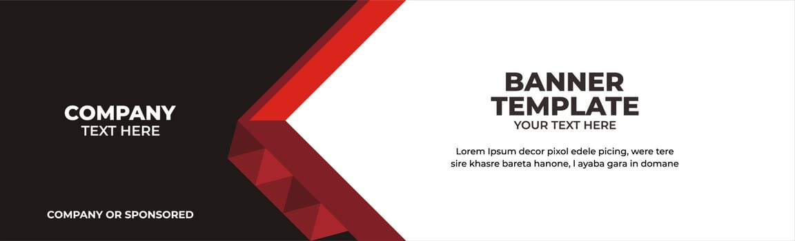 Abstract banner landscape design template. banner template, advertising, banner, banners corporate, banners iklan, shop board, banner luxury, banners shop, billboard design placard vector