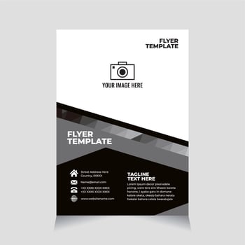 Flyer, flyer template, flyer business, flyer corporate, brochure, brochure template, etc vector