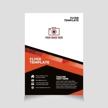Flyer, flyer template, flyer business, flyer corporate, brochure, brochure template, etc vector