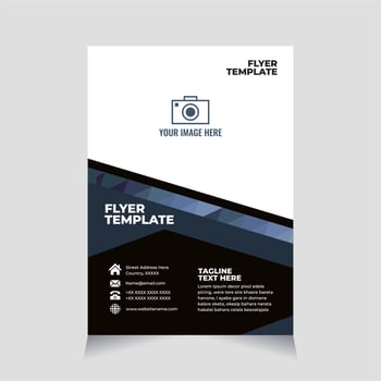 Flyer, flyer template, flyer business, flyer corporate, brochure, brochure template, etc vector