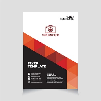 Flyer, flyer template, flyer business, flyer corporate, brochure, brochure template, etc vector