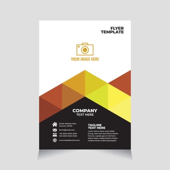 Flyer, flyer template, flyer business, flyer corporate, brochure, brochure template, etc vector