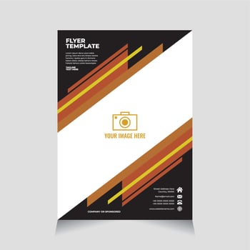 Flyer, flyer template, flyer business, flyer corporate, brochure, brochure template, etc vector