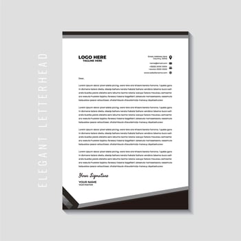 letterhead frame template,letterhead template,letterhead business,letterhead office,office stationery,office needs,employees,etc vector