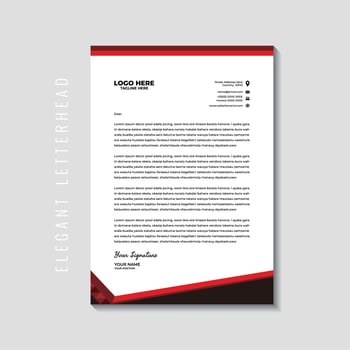 letterhead frame template,letterhead template,letterhead business,letterhead office,office stationery,office needs,employees,etc vector