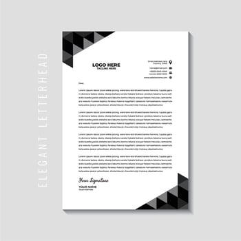 letterhead frame template,letterhead template,letterhead business,letterhead office,office stationery,office needs,employees,etc vector