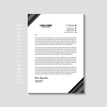 letterhead frame template,letterhead template,letterhead business,letterhead office,office stationery,office needs,employees,etc vector