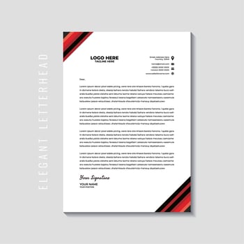 letterhead frame template,letterhead template,letterhead business,letterhead office,office stationery,office needs,employees,etc vector