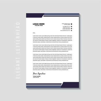 letterhead frame template,letterhead template,letterhead business,letterhead office,office stationery,office needs,employees,etc vector