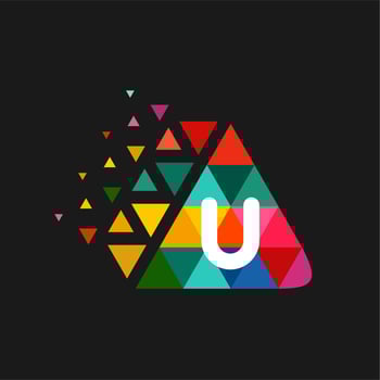 Letter U Logo. Vector U Logo Elegant Luxury