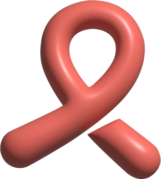 3d illustration of hiv symbol png