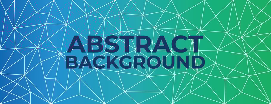 Green and Blue Abstract Geometric Polygon Background Design. vector