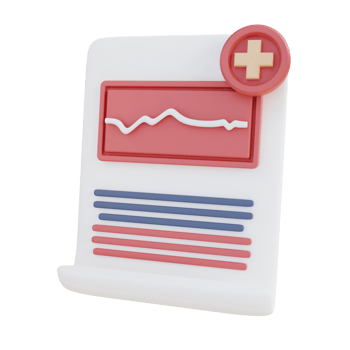3d illustration health document png