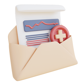 3d illustration lettering health test png