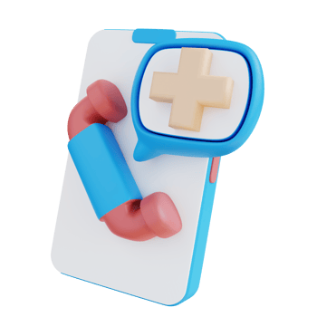 3d illustration mobile for health png