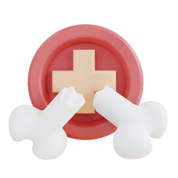 3d illustration of fracture png