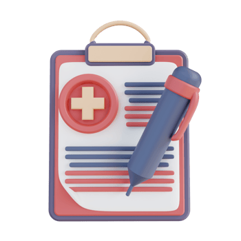 3d illustration of health patient data png
