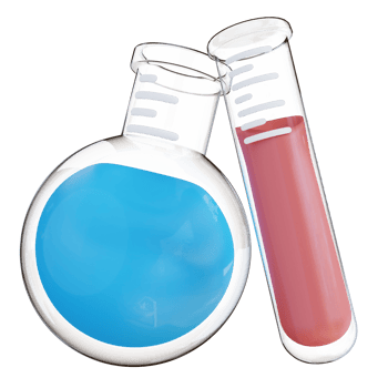 3d illustration of health test tube png