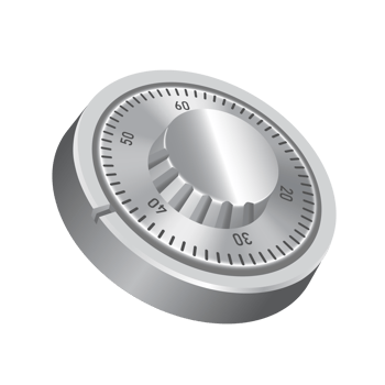 Knobs for encrypting safes png
