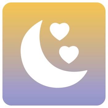 Moon which can easily edit or modify vector