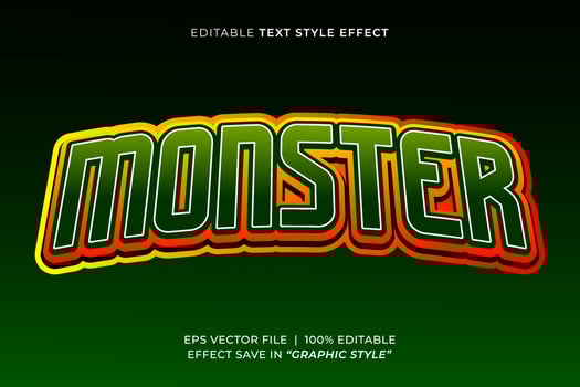 Gaming esport editable text effect vector